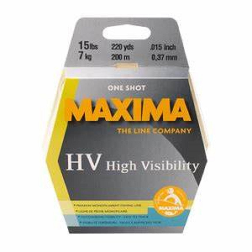 Maxima High Viz 12lb Yellow